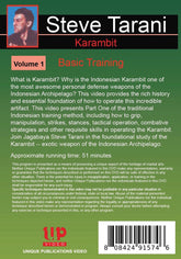 3 DVD Set Indonesian Karambit Knife - Indonesian Exotic Weapon Steve Tarani